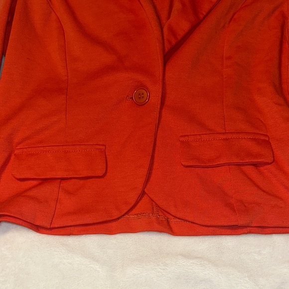 dELiA*s Vibrant Coral Blazer - Picture 3 of 5
